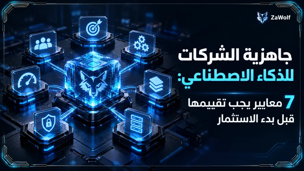 جاهزية الشركات للذكاء الاصطناعي: 7 معايير يجب تقييمها قبل بدء الاستثمار